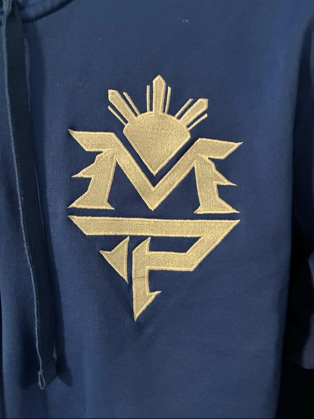 Large Nike Manny Pacquiao hoodie therma hyper ko - Picture 4 of 4